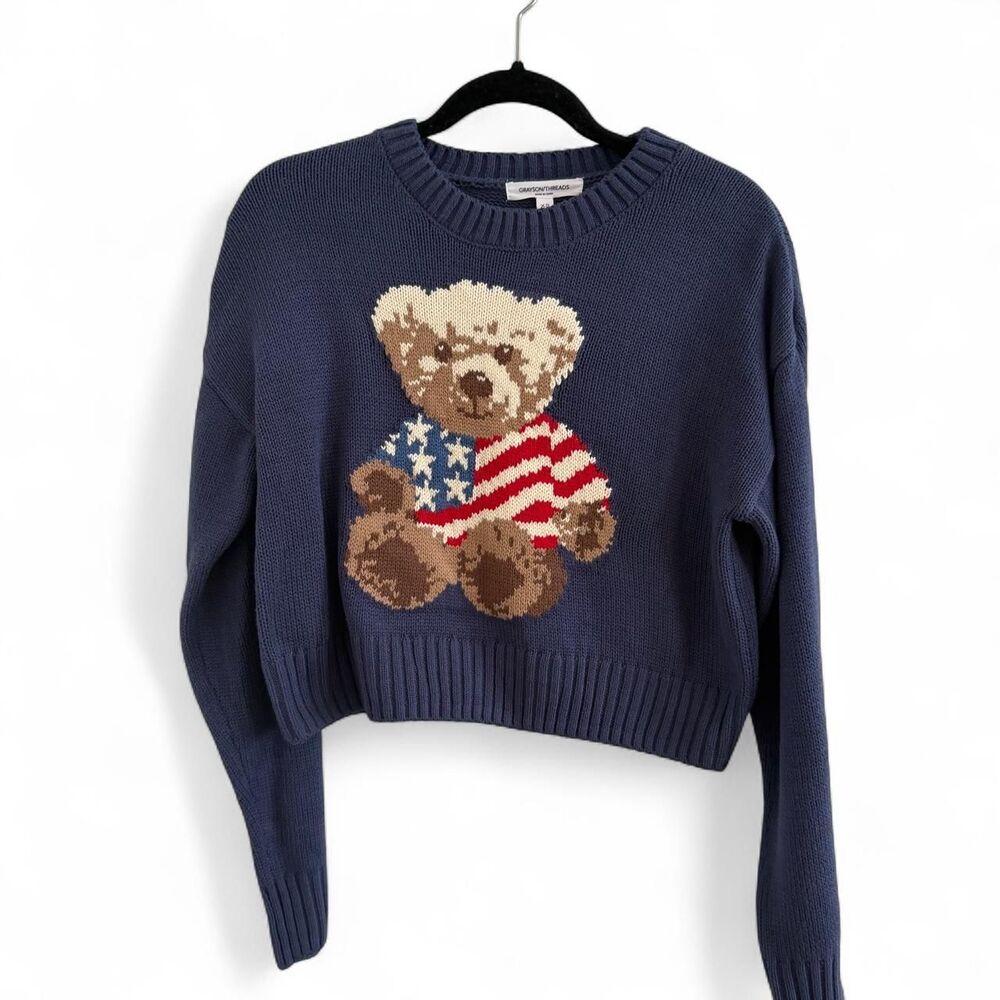 Target Women's Blue and Navy Jumper